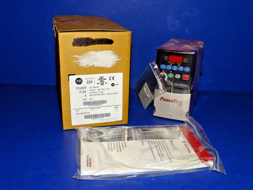 Allen Bradley 22A-V2P3N104 /A Powerflex 4 Ac Drive 0.5Hp