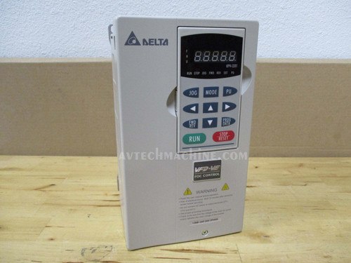 Delta Inverter Vfd015V23A-2 Ac Variable Frequency Drive Vfd-Ve 2Hp 3 Phase 230V