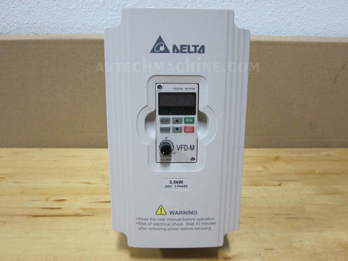 Delta Inverter Vfd055M23A Ac Variable Frequency Drive Vfd-M 7.5Hp 230V 3 Phase