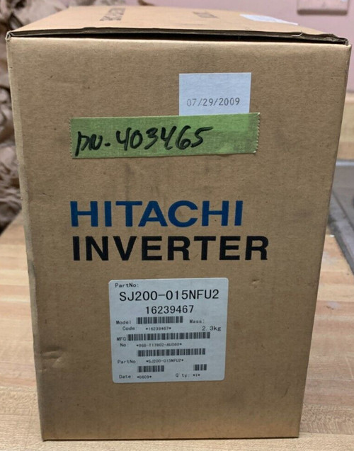 Hatachi Inverter Sj200-015Nfu