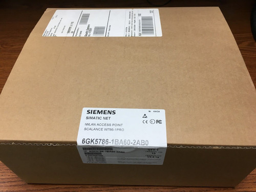 Siemens Iwlan Access Point Scalance W786-1Pro 6Gk5786-1Ba60-2Ab0