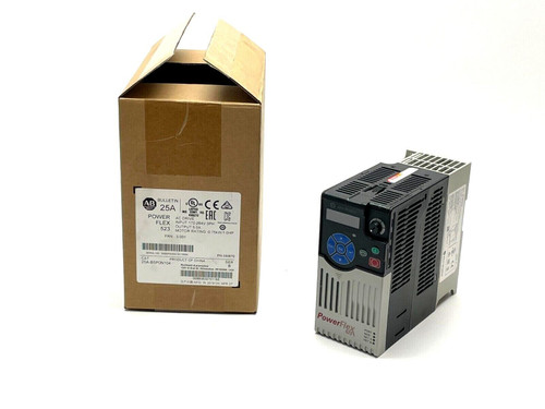 Allen Bradley 25A-B5P0N104 Ser. B Drive Variable 240Vac 5A 0.75Kw 5.0Hp 1Hp