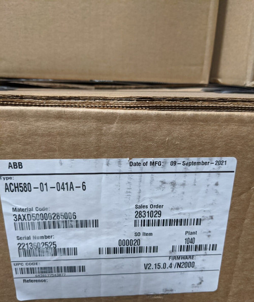 Abb Ach580-01-041A-6 Drive