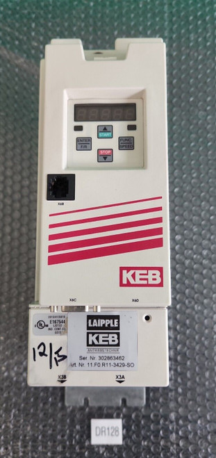 Keb Ac Drive 11.F0.R11-3429-So 12.F5.G1D-L001