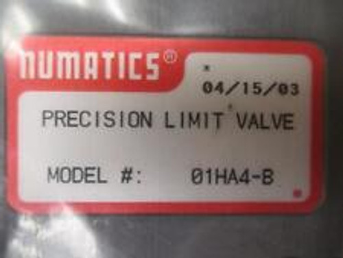 Numatics 01Ha4-B Precision Limit Valve 01Ha4B