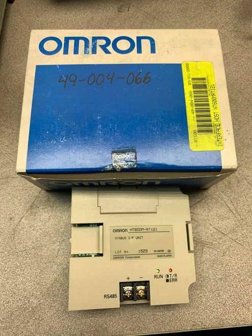 Omron Interface Module Nt600M-Rt121