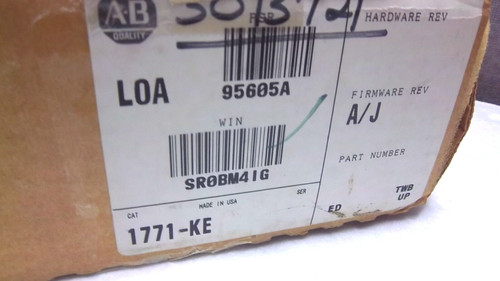 Allen Bradley Data Interface Module 1771-Ke Ser. A Rev. J 1771Ke