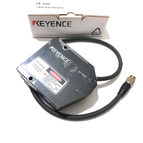 Keyence Lk-G80 High Speed High Accuracy Ccd Laser Displacement Sensor Head Spot