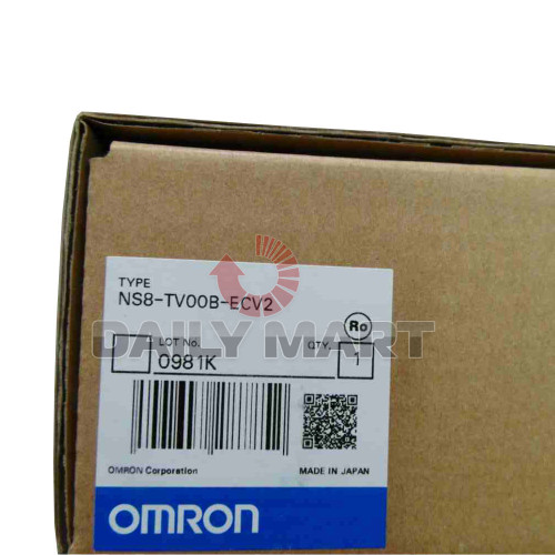 Omron Automation Ns8-Tv00B-Ecv2 Interactive Display Panel Touch Screen Hmi