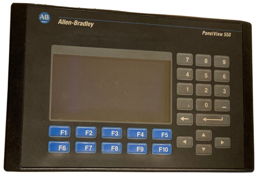 Allen Bradley 2711-B5A5 Series H Panelview 550 Touch Keypad Frn 4.20