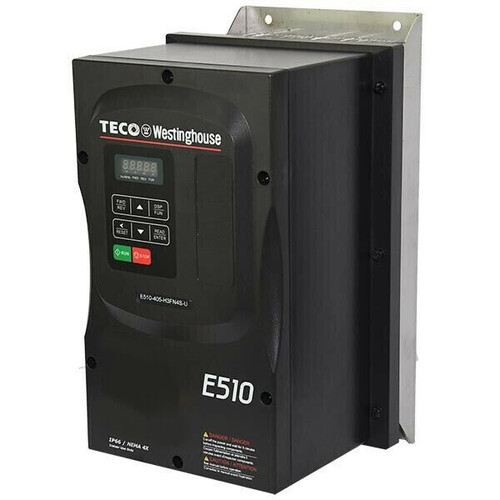 E510-410-H3N4-U Teco/Westinghouse 17.5A 460V 10Hp E510 Series -