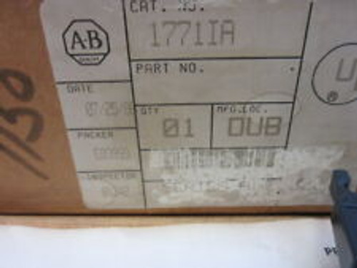 Allen Bradley 1771-Ia Ac Input Module W/Wiring Arm