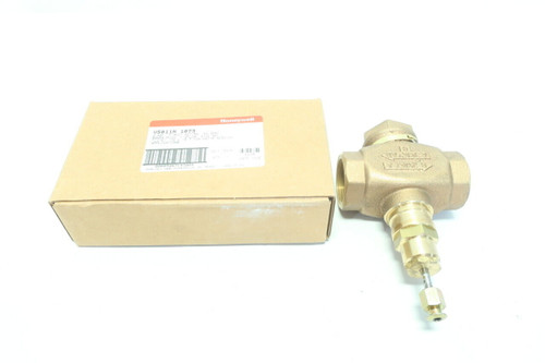 Honeywell V5011N 1073 2 Way Pneumatic Bronze 1-1/4in Npt Globe Valve