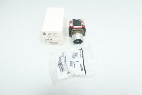 Allen Bradley 800T-QT10 Illuminated Red 120v-ac Pushbutton