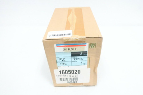 Asahi 1605020 Duo-bloc 21 Manual Pvc Ball Valve 2in