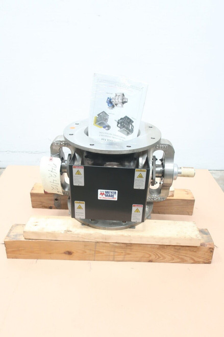 Meyer Stainless Flanged Rotary Airlock Feeder 8In