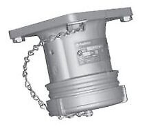 Appleton Adr6034-Rs, 60 A, 4 Pole, 3 Wire, Alum, Rs, Pin/Sleeve Receptacle