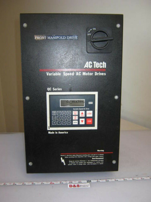 Ac Tech Q24005C Variable Speed Frequency Motor Drive 400/480Vac To 0-480 0-120Hz