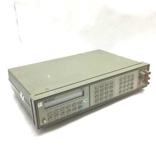 Hewlett Packard 3457A Multimeter, Power: 100/120/220/240Vac, 44491A Relay Module