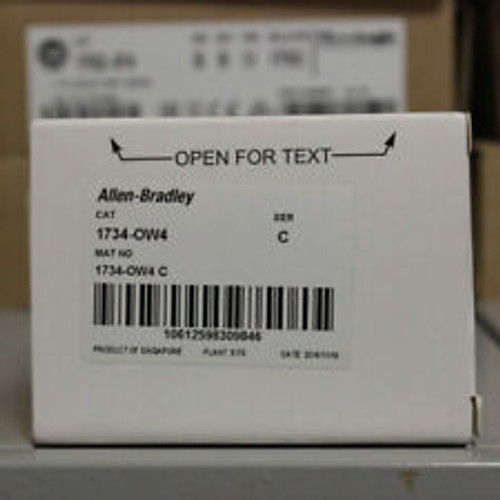 Allen Bradley 1734-Ow4 Ser C Point I/O 4 Point Digital Output Module 1734Ow4