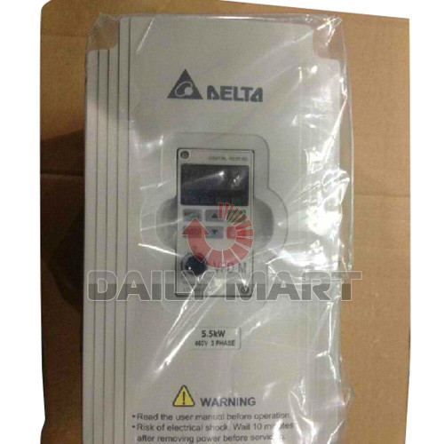 Delta Vfd055M43A Drive Ac 7.5Hp 460V Three Phase Input Plc