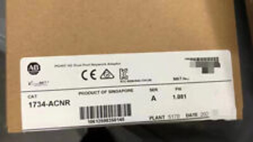 Allen Bradley 1734-Acnr Ser A Point I/O Controlnet Network Adapter