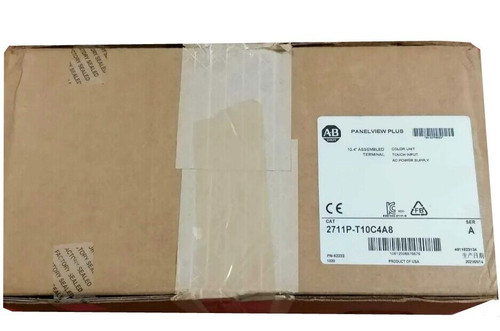 Allen Bradley 2711P-T10C4A8 Panelview 1000 Plus 6 W/ 2711P-Rdt10C 2711P-Rp8A