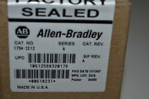 1794-Ie12 Allen Bradley Analog Input Output Module