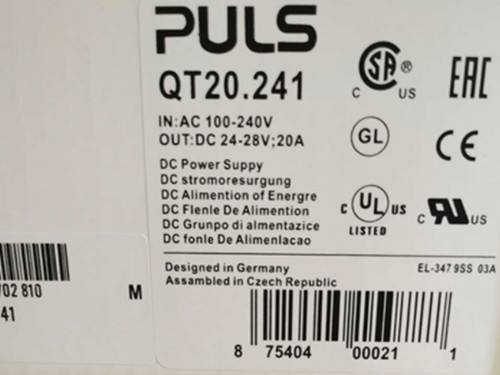Puls Qs20.241 Din Rail Power Supply