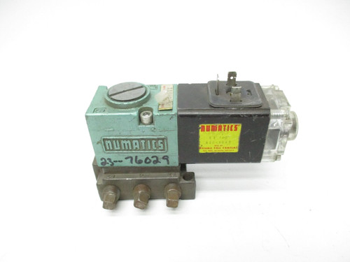 numatics 11sad400e 24vdc 150psi