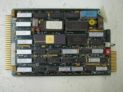 Goss 1C122819 Rev.0 Cpu Board