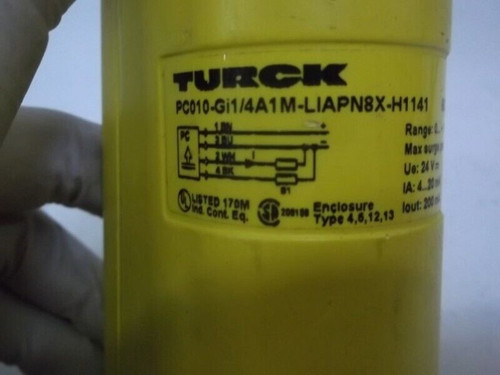 Turck Pc010-Gi1/4A1M-Liapn8X-H1141 Pressure Sensor