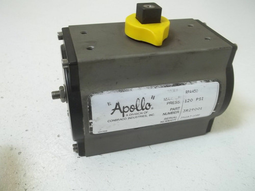apollo 3r29001 model rpa450 actuator