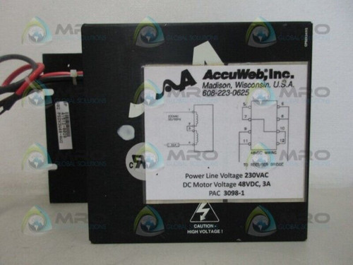 accuweb ps2x3w48-0028 power supply