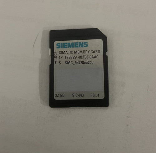 Siemens Simatic Memory Card 6Es7954-8Lt03-0Aa0
