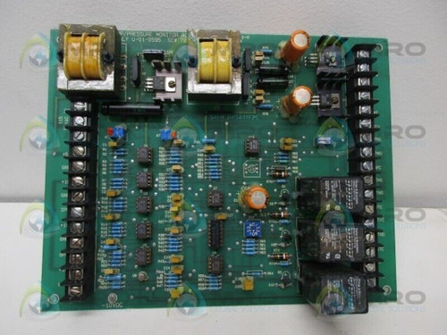 ajax magnethermic 72074a00 u-01-0595 temp/pressure monitor board