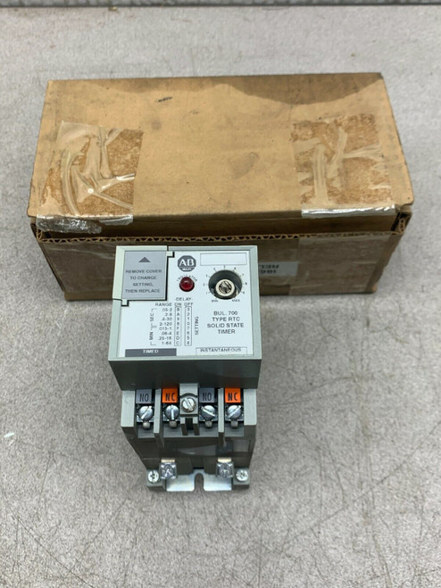 Allen-Bradley Type Rtc Solid State Timing Relay 700-Rtc11110U1