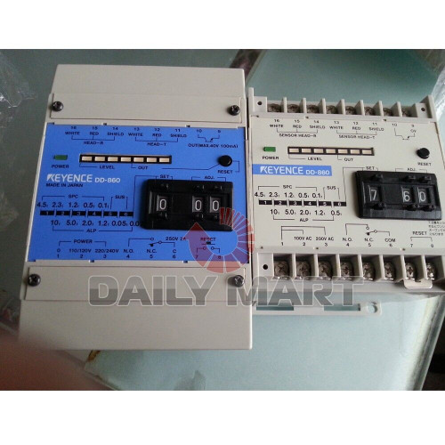 Keyence Dd-860 Plc Amplifier Unit Npn