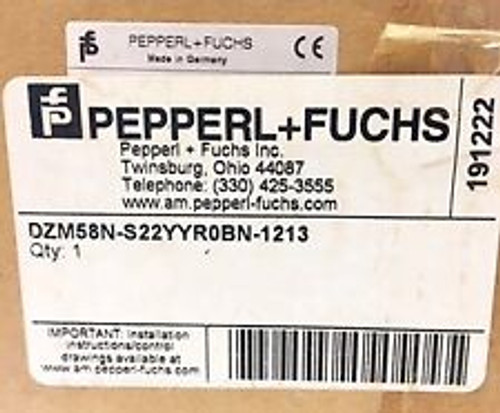 Pepperl + Fuchs Dzm58N-S22Yyr0Bn-1213 Encoder