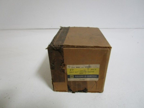 Square D Switch 9001-Gw-101 Sr. A