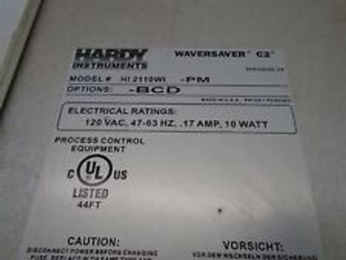 hardy hi-2110wi-pm bcd weight indicator