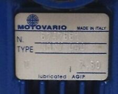 motovario nmrv-040worm gear reduction unit