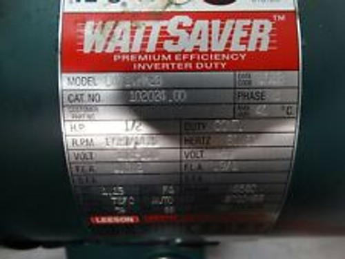 wattsaver c4t17fk2b electric gear motor 1/2hp 208-230/460v 50/60hz 3ph
