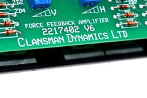 Clansman Dynamics 2217402 V6 Amplifier 2217402V6