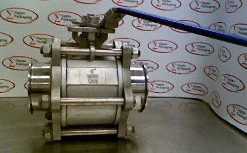 Qsm 4" Ball Valve, 1000 Wog, Cf8M V3140, Stainless Steel