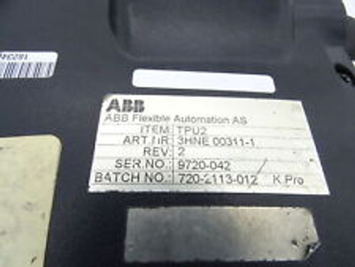 abb 3hne-00311-1 teach pendant