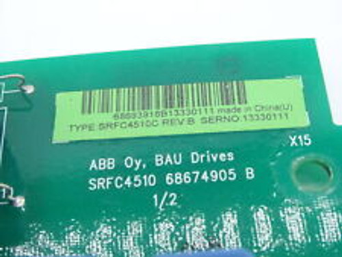 abb srfc4510c power board assembly