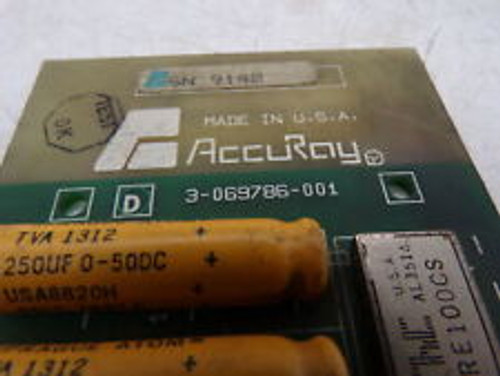 accuray 3-069786-001 circuit board