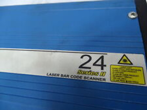 accu-sort model 24 series ii laser barcode scanner