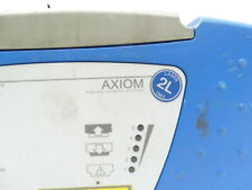 accu-sort axiom w/ ps-4024 scanner w/ dc power supply